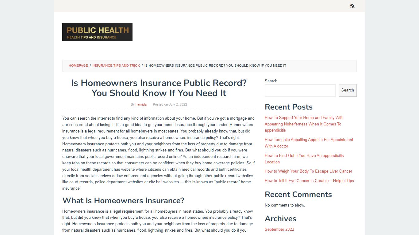 Is Homeowners Insurance Public Record? You Should Know If You Need It